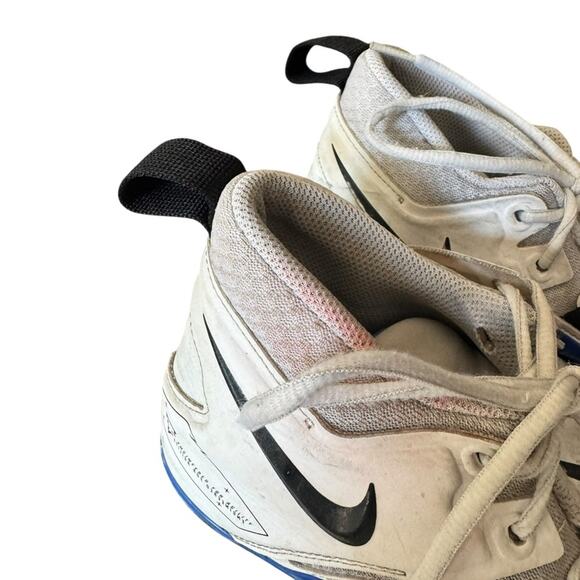 Nike Blue white Alpha Menace Pro 3 Football Cleats Mens Size 9.5 - Picture 13 of 16